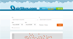 Desktop Screenshot of flights.airlikes.com