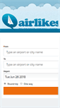 Mobile Screenshot of flights.airlikes.com