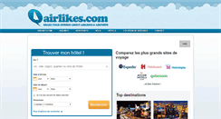 Desktop Screenshot of fr.hotels.airlikes.com
